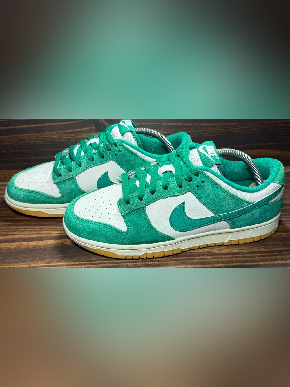 Nike Dunk Low Se Mens Size 8 Shoes Malachite Gum Athletic Sneakers